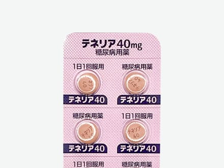 テネリア錠40mg(OD)