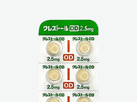クレストール錠2.5mg(OD)