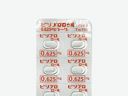 ビソプロロールフマル酸塩錠0.625mg