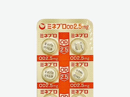 ミネブロOD錠2.5mg