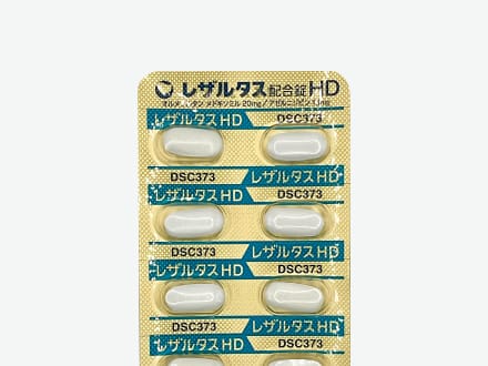 レザルタス配合錠HD